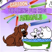 play Cartoon Coloring for Kids Animals game