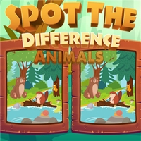 play Spot the Difference Animals game