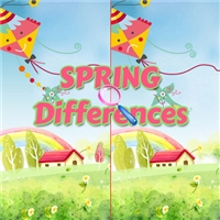 play Spring Differences game