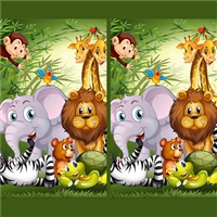 play Find Seven Differences Animals game