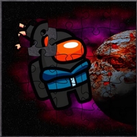 play Among Them Space Puzzle game