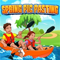 play Spring Pic Pasting game