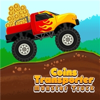 play Coins Transporter Monster Truck game