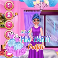 play Find Mia Party Outfits game