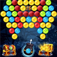play Bubble Shooter Golden Chests game