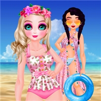 play Princess Kawaii Swimwear game