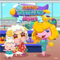 play Funny Travelling Airport game