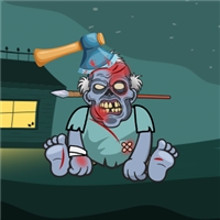 play Kick The Zombie JulGames game
