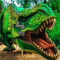 play Dino Park Jigsaw game