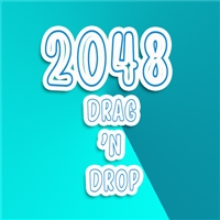 play 2048 Drag 'n drop game