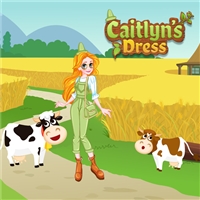 play Caitlyn Dress Up Farm game