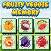 play Fruity Veggie Memory game