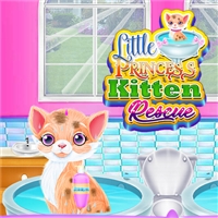 play Little Princess Kitten Rescue game