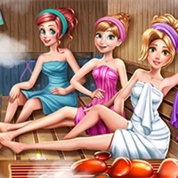 play Princesses Sauna Realife game